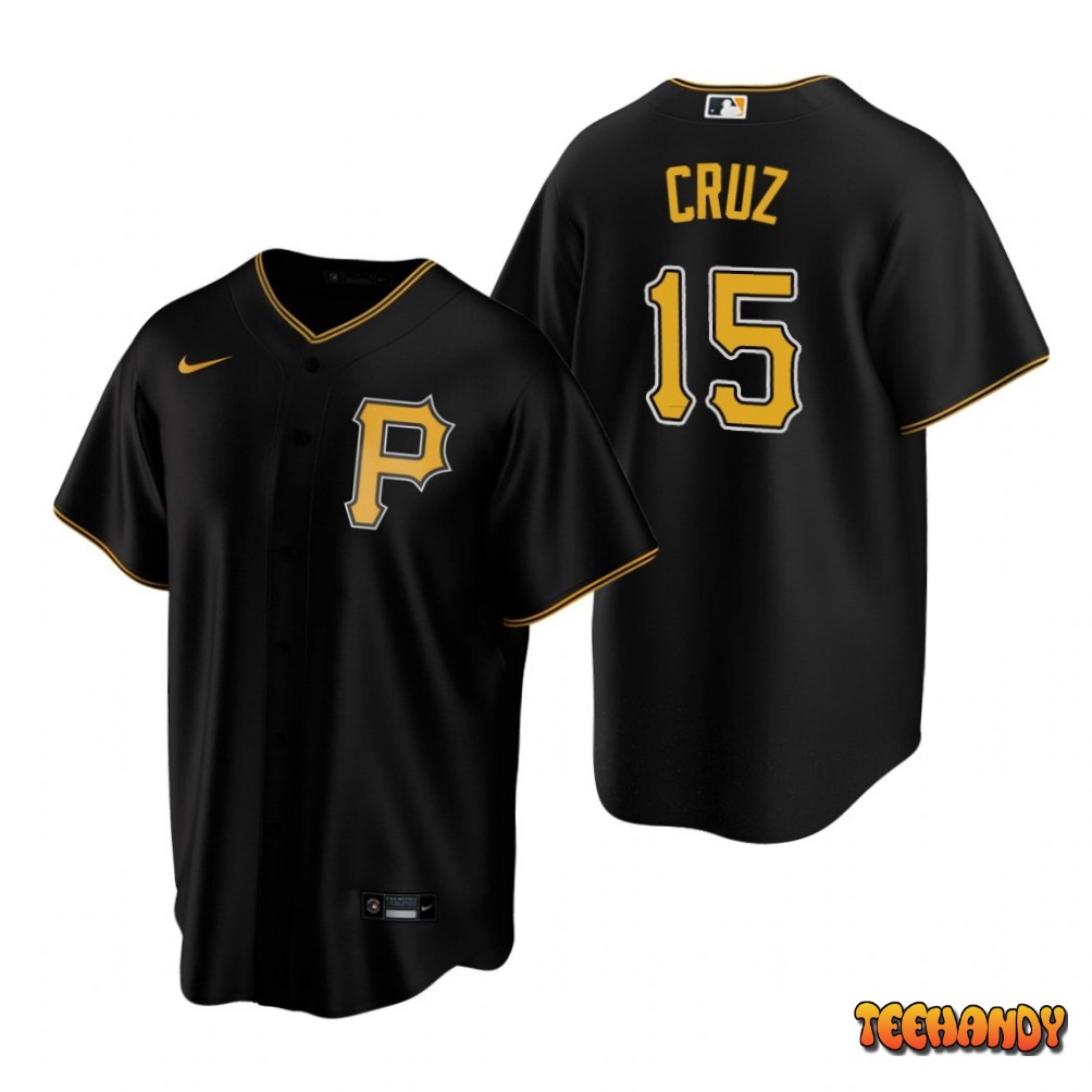 Pittsburgh Pirates Oneil Cruz Black Replica Jersey