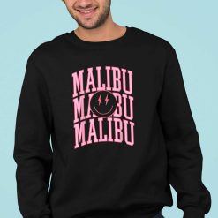 Preppy Varsity Pink Malibu California for Women Teen Girls T-Shirt