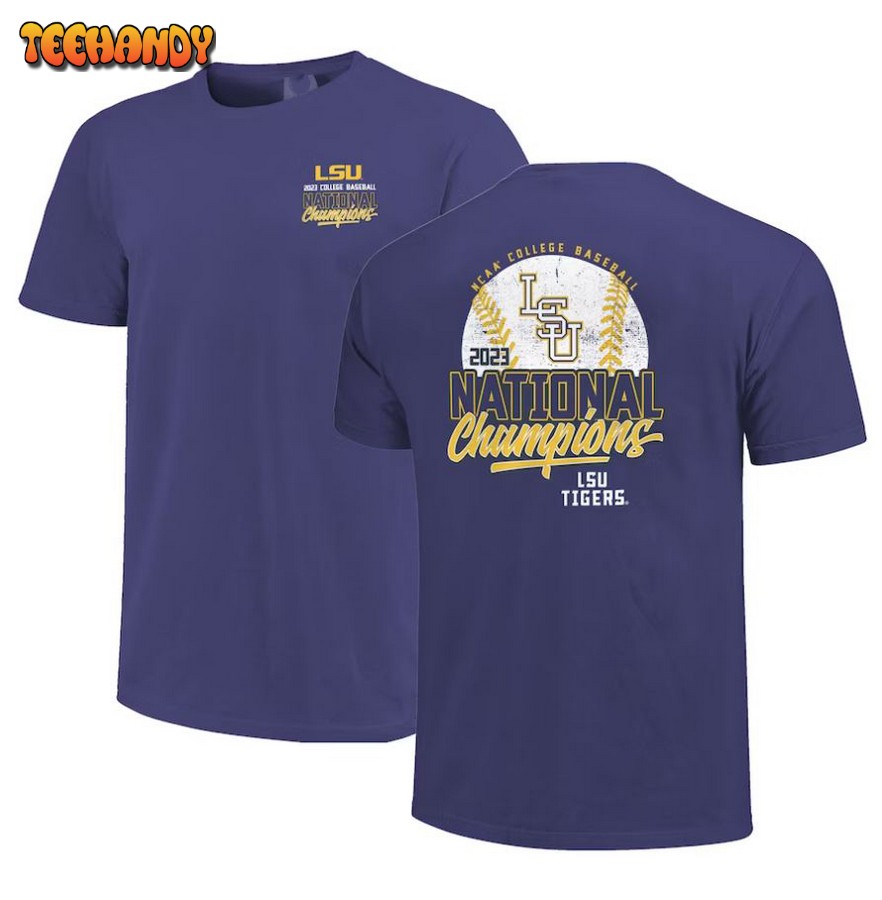 Purple LSU Tigers 2023 NCAA Men's Baseball College World Series ...