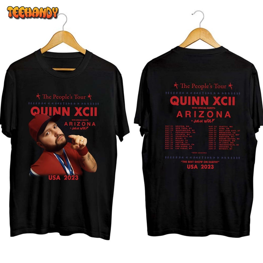 Quinn XCII Plans The People’s Tour Shirt, Quinn XCII Tour Shirt For Fan