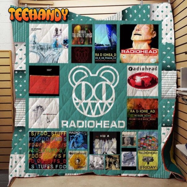 Radiohead Album Collections 3D Customized Quilt Blanket