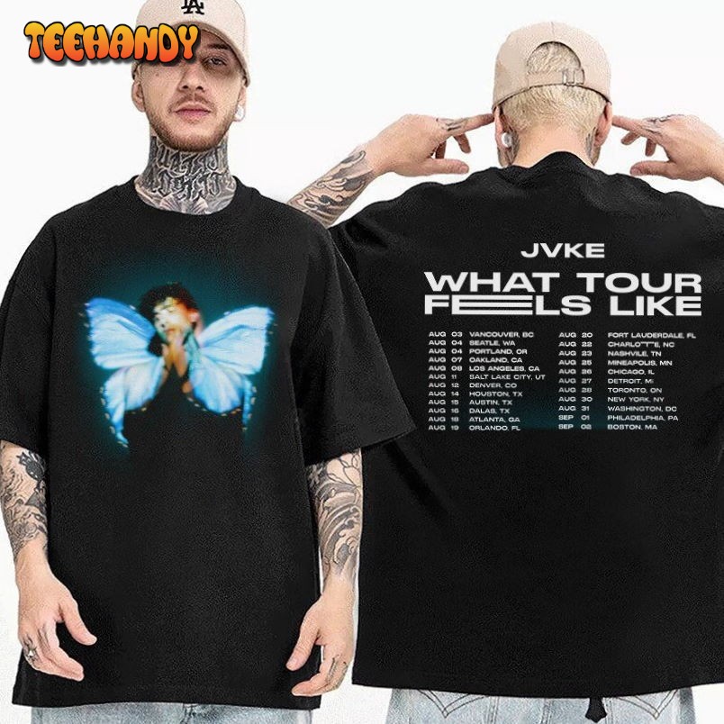 Retro JVKE What Tour Feels Like Shirt