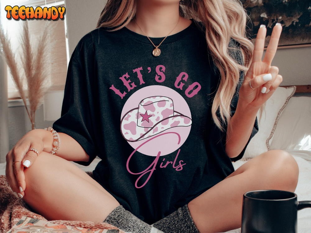 Retro Vintage Cowboy Let’s Go Girls Shania Twain Bachelorette Party Unisex T Shirt