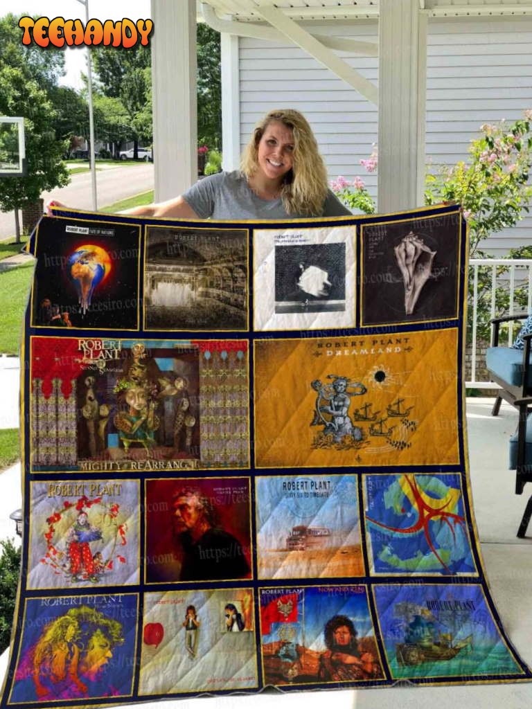 Robert Plant 3D Quilt Blanket