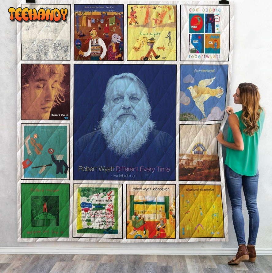 Robert Wyatt Albums 3D Customized Quilt Blanket