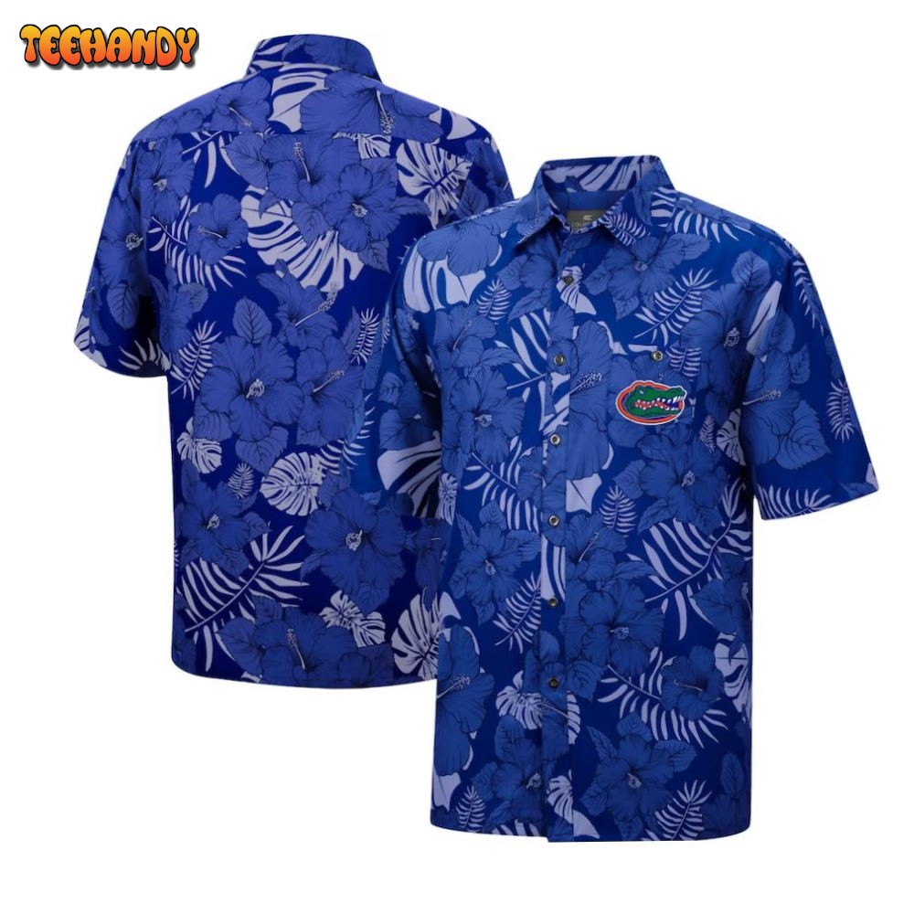 Royal Florida Gators The Dude Camp Hawaiian Shirt