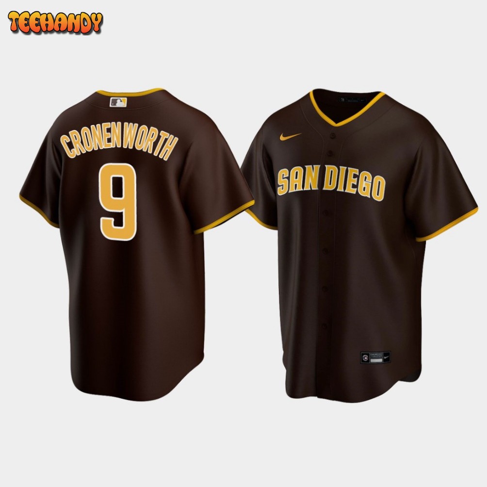 San Diego Padres Jake Cronenworth Brown Road Replica Jersey