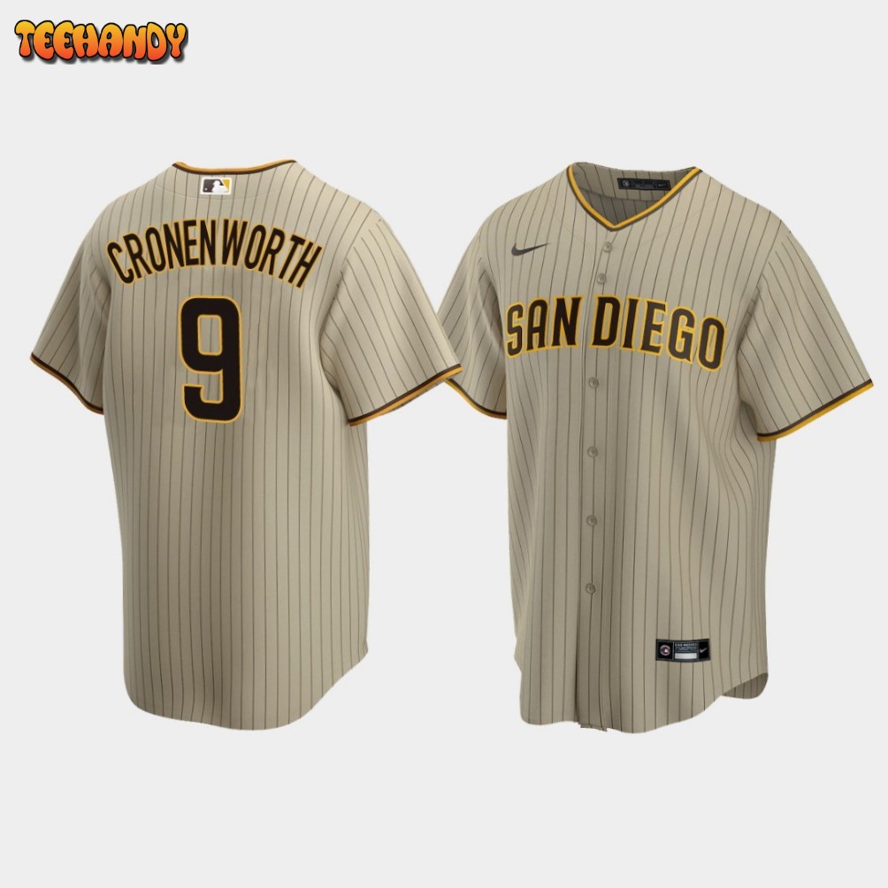 San Diego Padres Jake Cronenworth Tan Alternate Replica Jersey