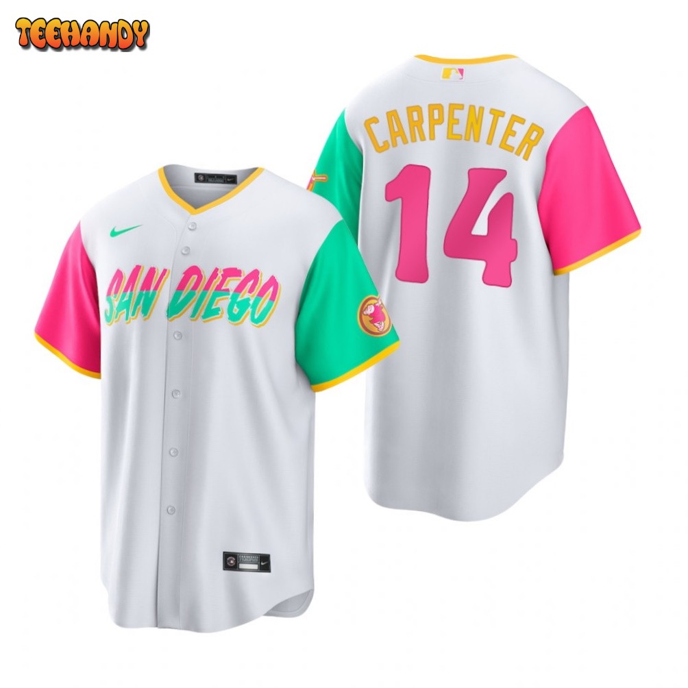 Women's Matt Carpenter San Diego Padres Replica White 2022 City Connect  Jersey