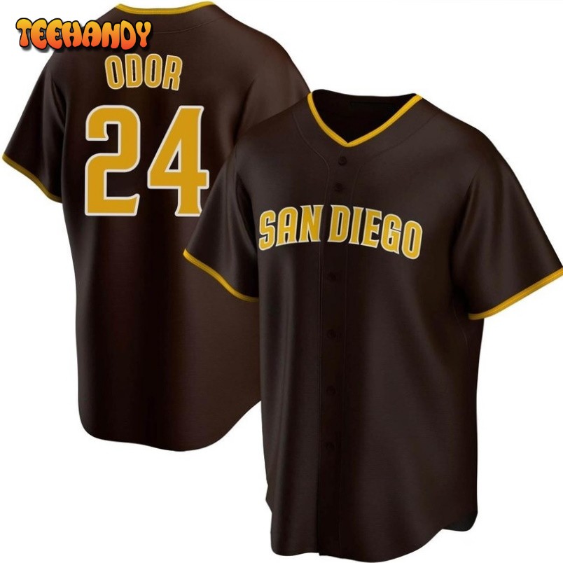 San Diego Padres Rougned Odor Brown Road Replica Jersey