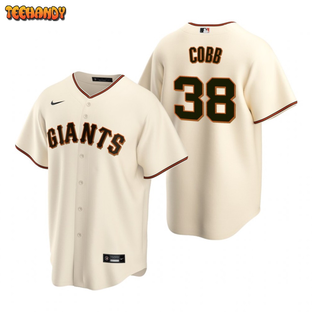 San Francisco Giants Alex Cobb Cream Home Replica Jersey