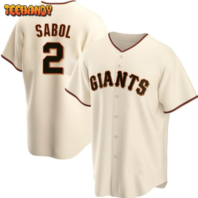 San Francisco Giants Blake Sabol Cream Home Replica Jersey