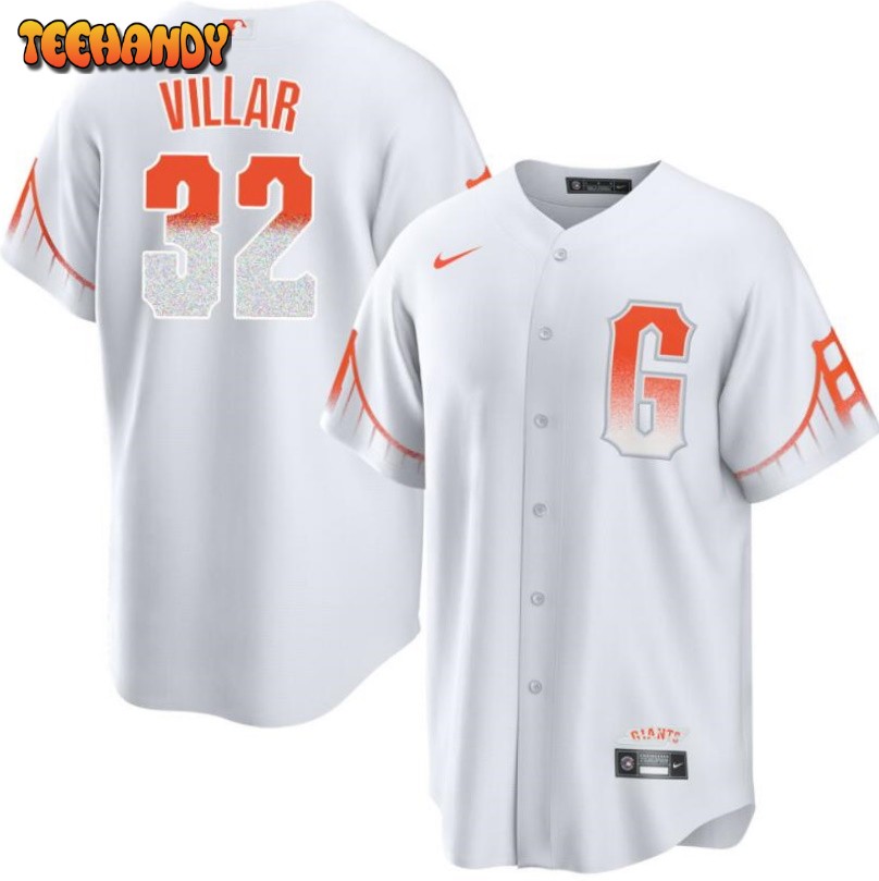 San Francisco Giants David Villar White 2021 City Connect Replica Jersey