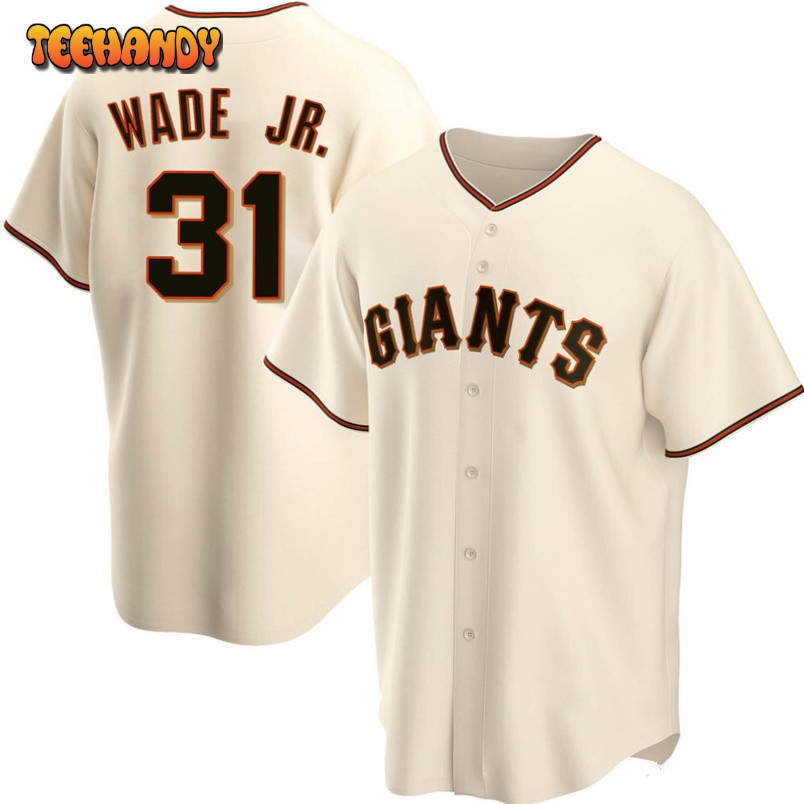 San Francisco Giants LaMonte Wade Jr Cream Home Replica Jersey