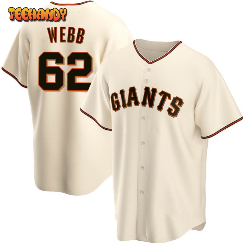 San Francisco Giants Logan Webb Cream Home Replica Jersey