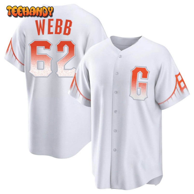 San Francisco Giants Logan Webb White 2021 City Connect Replica Jersey