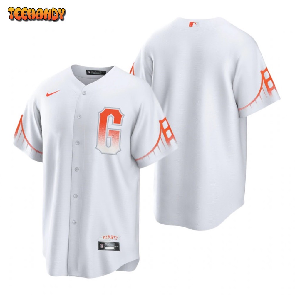 San Francisco Giants Team White 2021 City Connect Replica Jersey