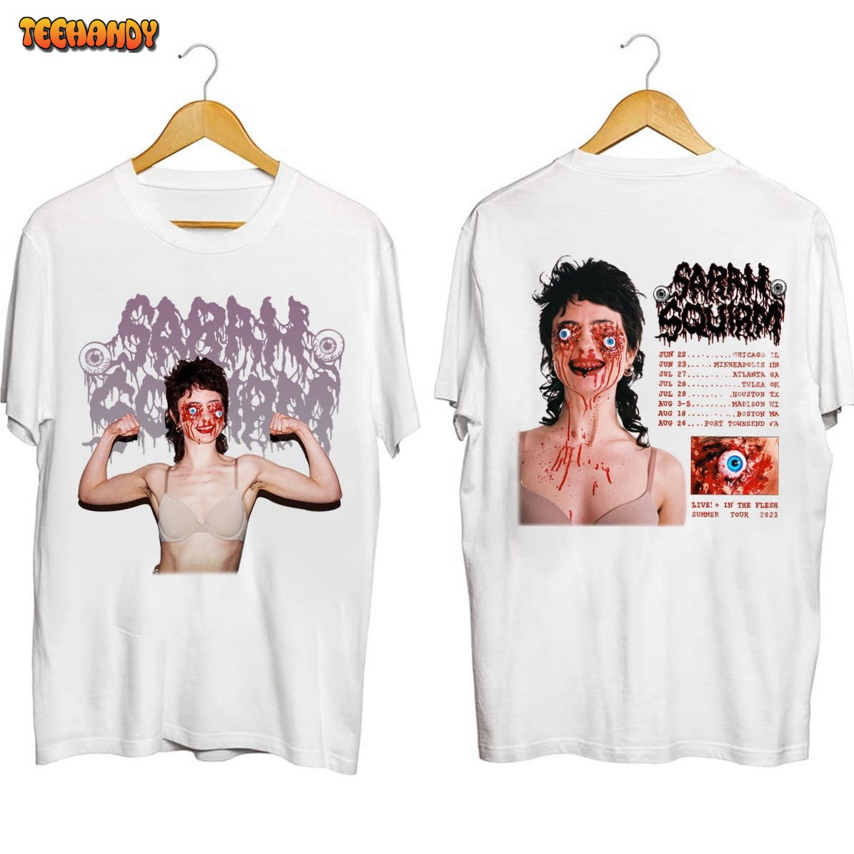 Sarah Squirm 2023 Tour Shirt, Sarah Squirm Summer Tour 2023 Shirt