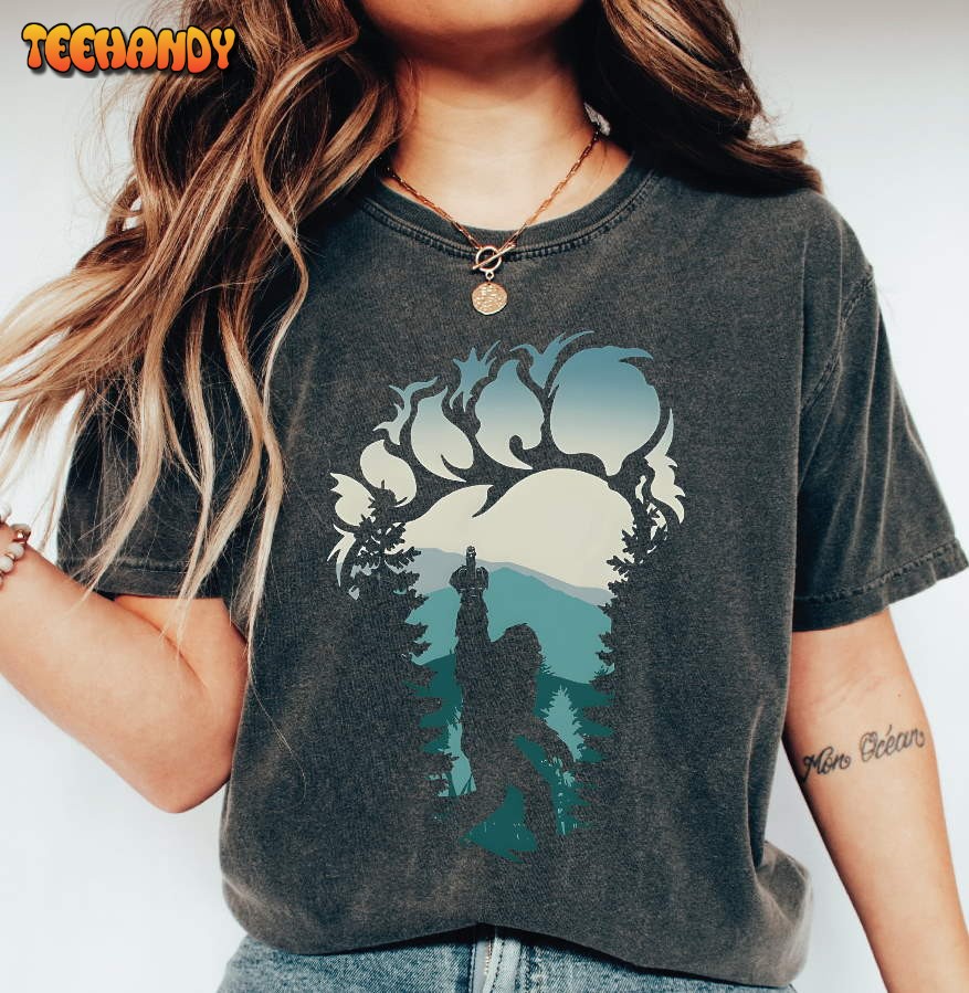 Sasquatch Bigfoot Shirt, Ew People Bigfoot Loch Ness Monster Shirt