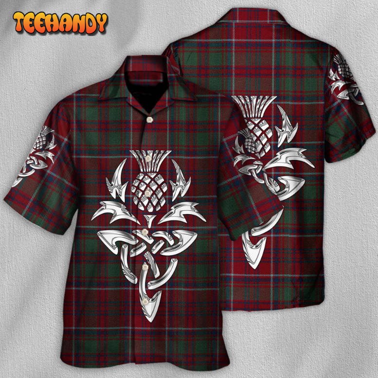 Scottish Tartan Amazing Style Hawaiian Shirt