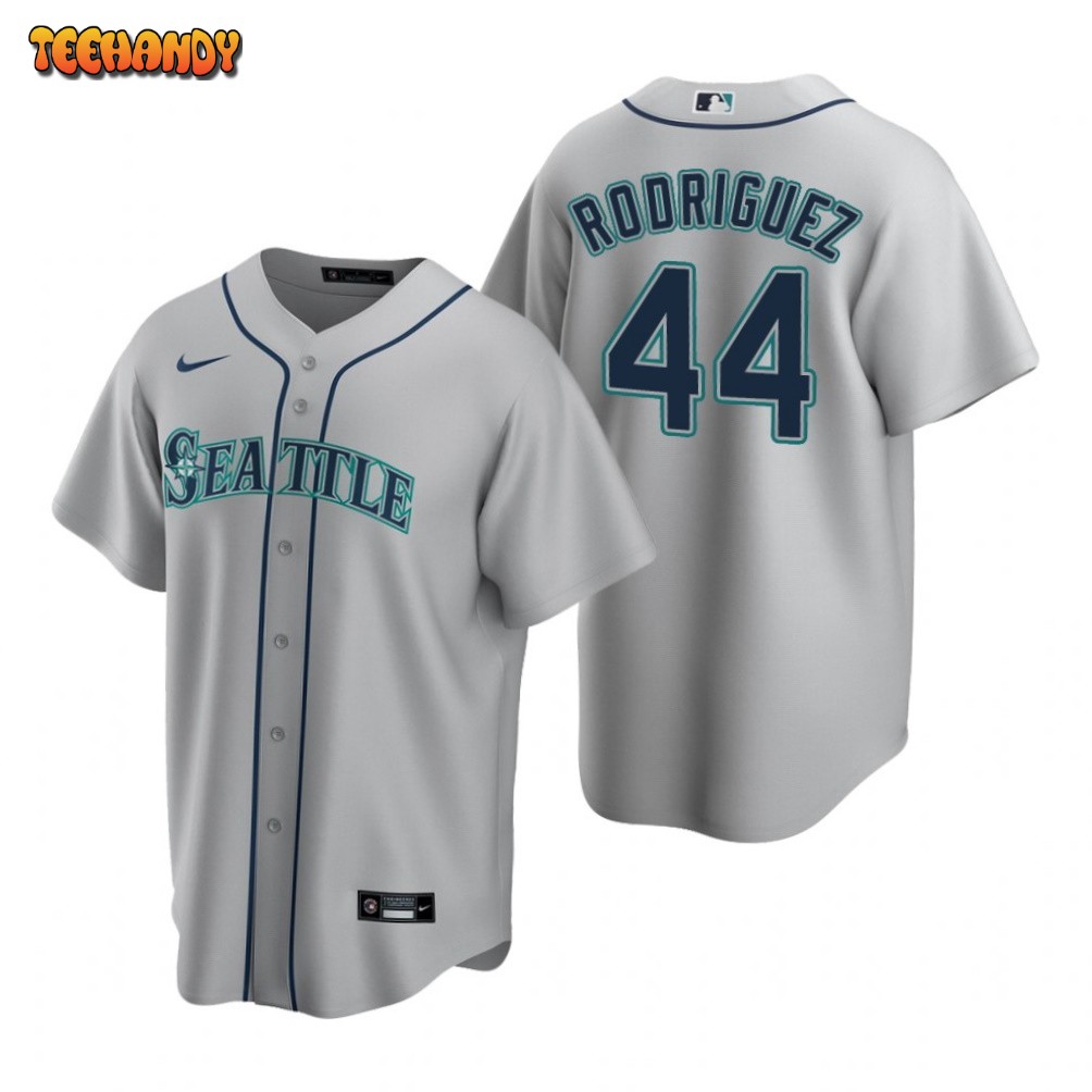 Youth Julio Rodriguez Seattle Mariners Replica Gray Road Jersey