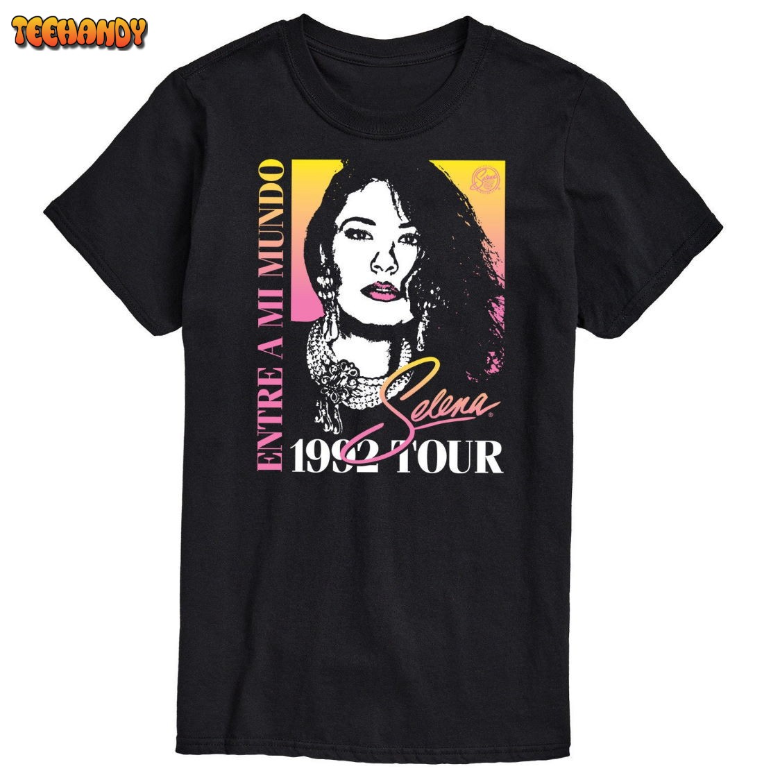 Selena Quintanilla Entre A Mi Mundo 1992 Tour T Shirt