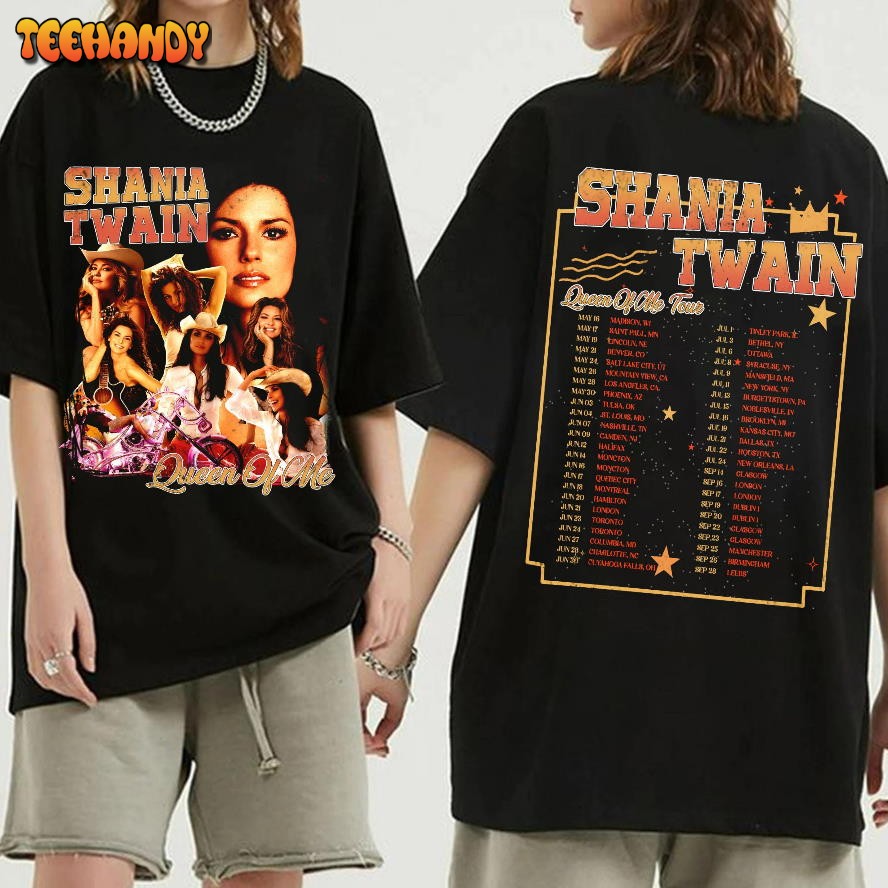 Shania Concert 2023 Twain Queen Of Me Unisex T Shirt