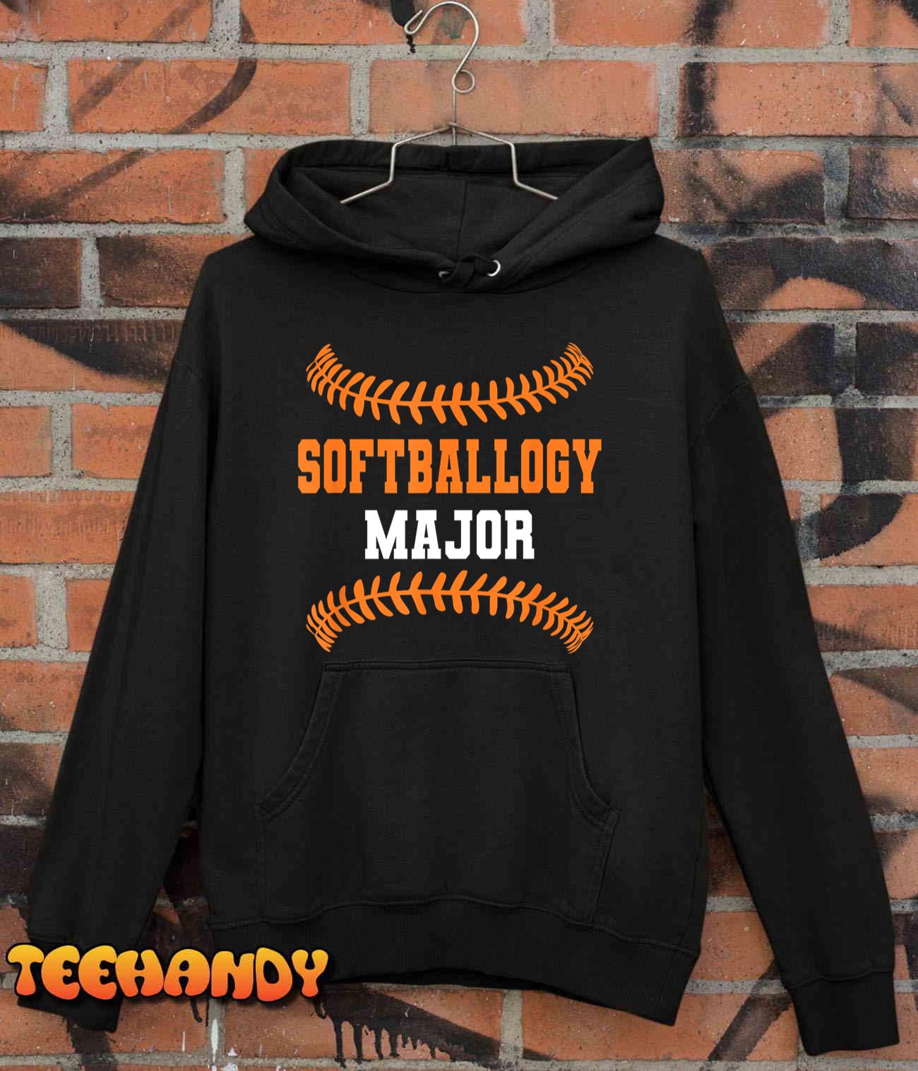 Softballogy Major – Funny Fastpitch T-Shirt