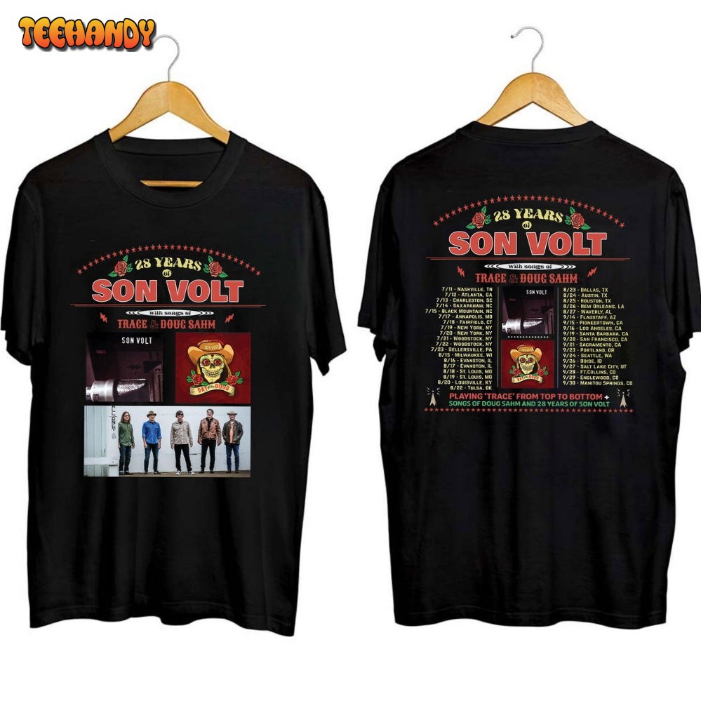 Son Volt Shirt, Son Volt Band Fan Shirt, 28 Years Of Son Volt 2023 Concert Shirt