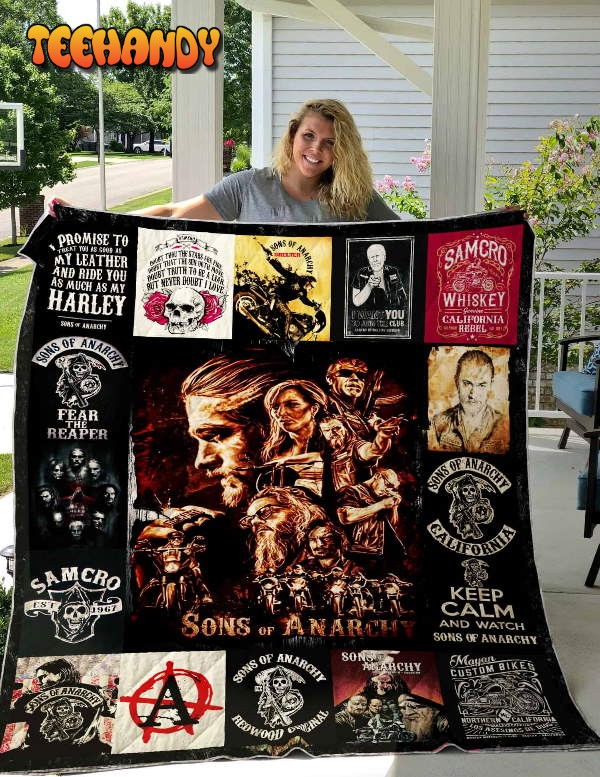 Sons Of Anarchy 3D Customized Quilt Blanket