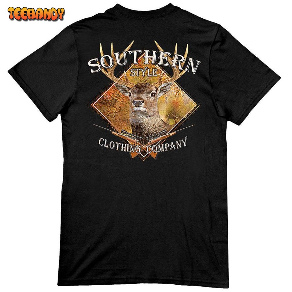 Southern Style T-Shirt, Deer Hunting Tee, Big Buck Shirt