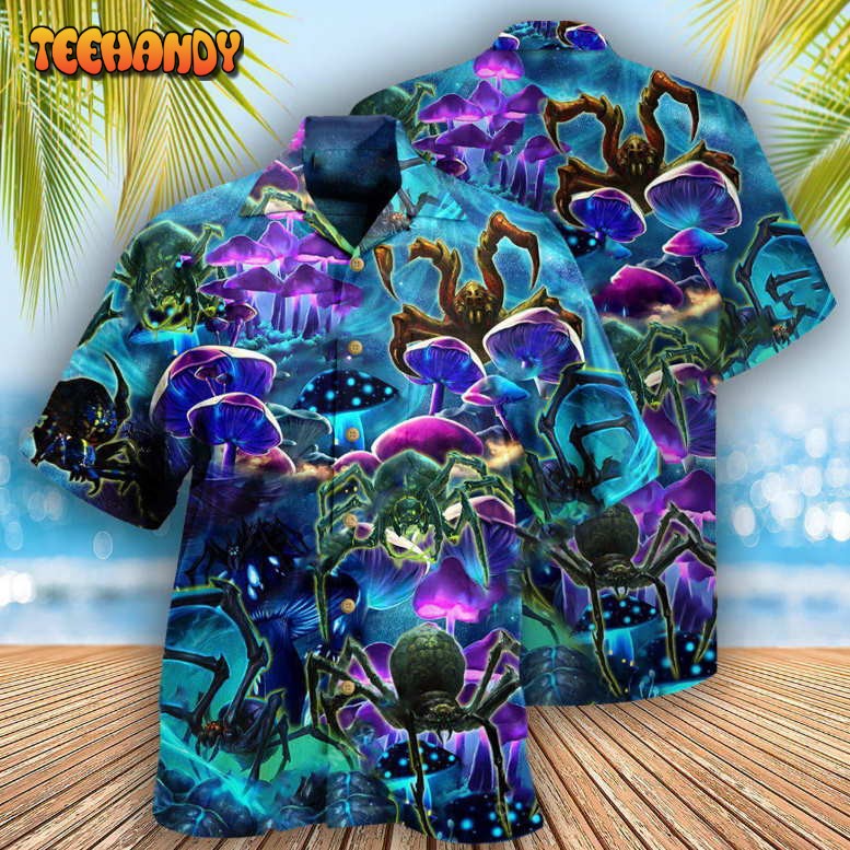 Spider Animals Magical Spiders Hawaiian Shirt