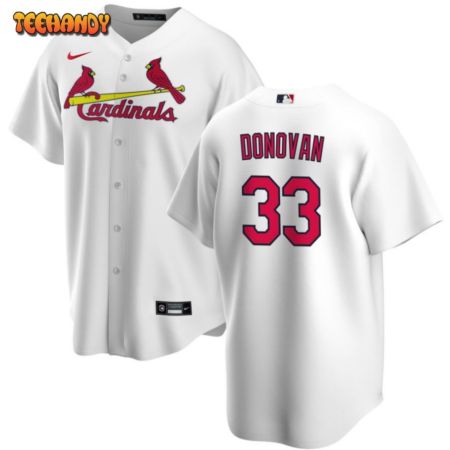 St. Louis Cardinals Brendan Donovan White Home Replica Jersey