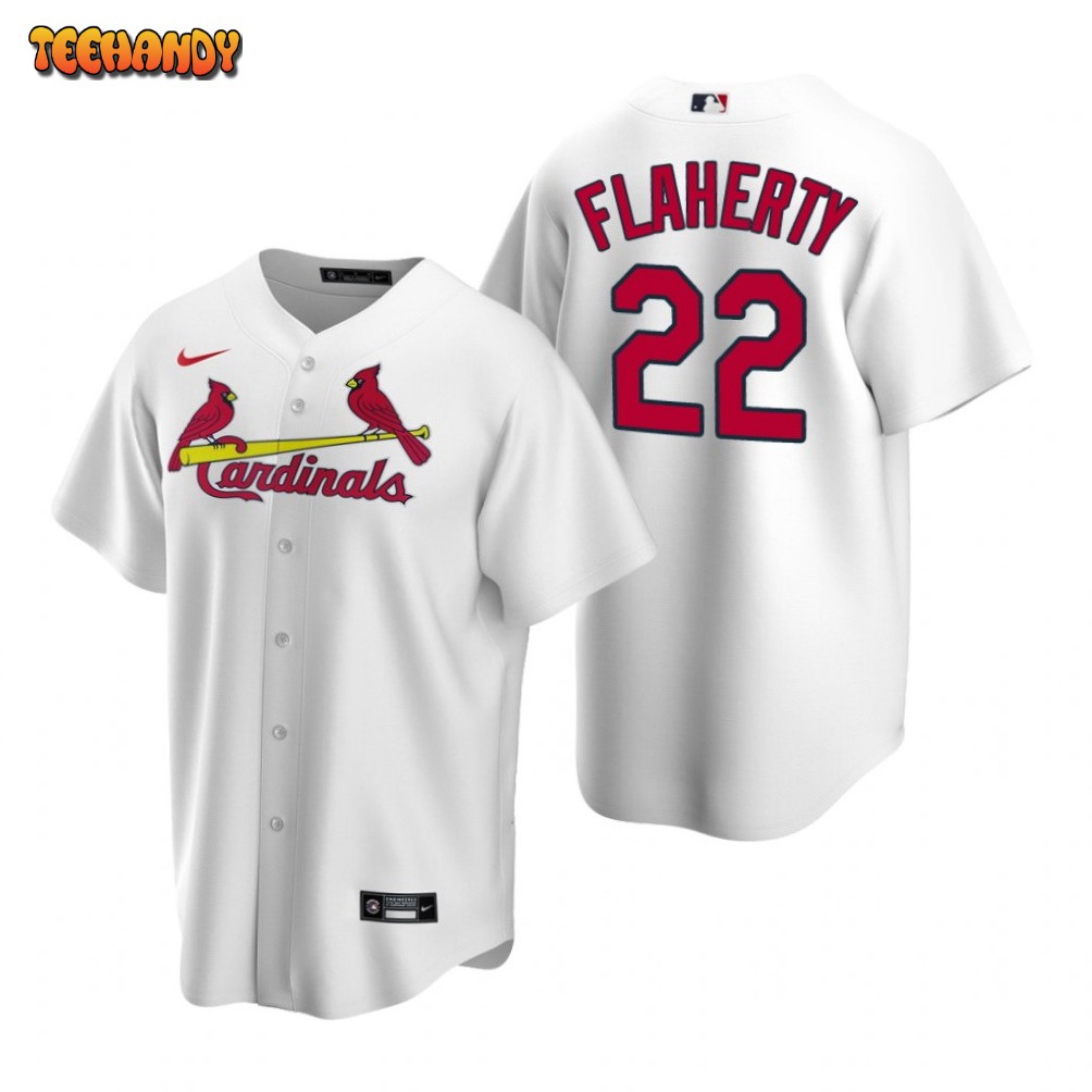 St. Louis Cardinals Jack Flaherty White Home Replica Jersey