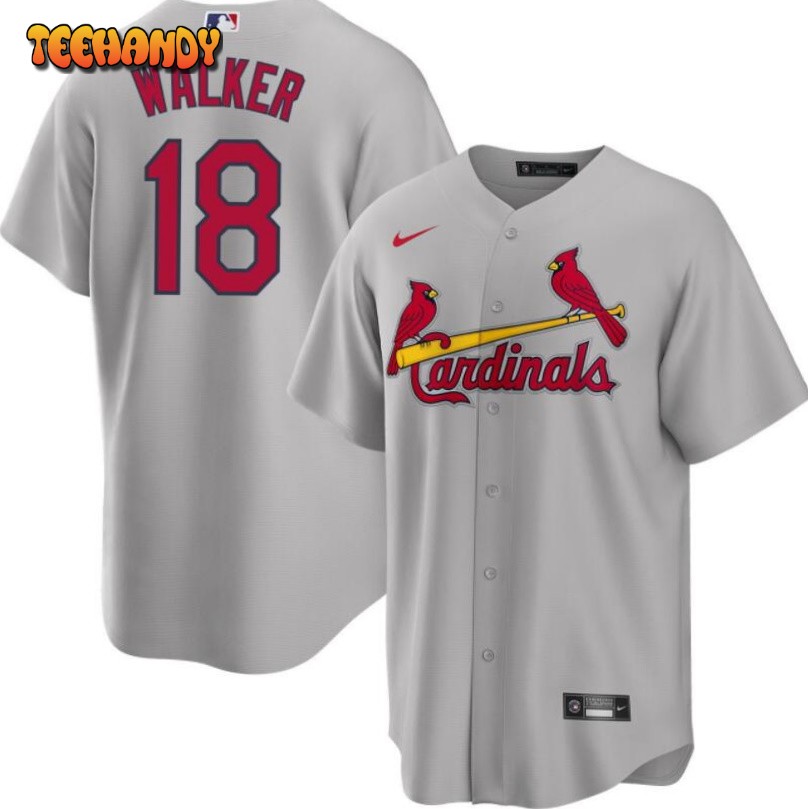 St. Louis Cardinals Jordan Walker Gray Road Replica Jersey