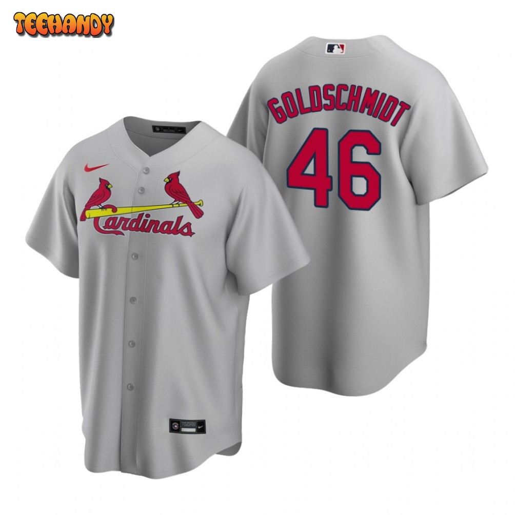 St. Louis Cardinals Paul Goldschmidt Gray Road Replica Jersey