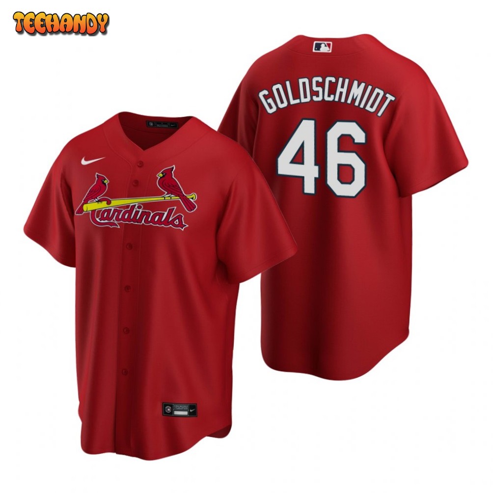 St. Louis Cardinals Paul Goldschmidt Red Alternate Replica Jersey