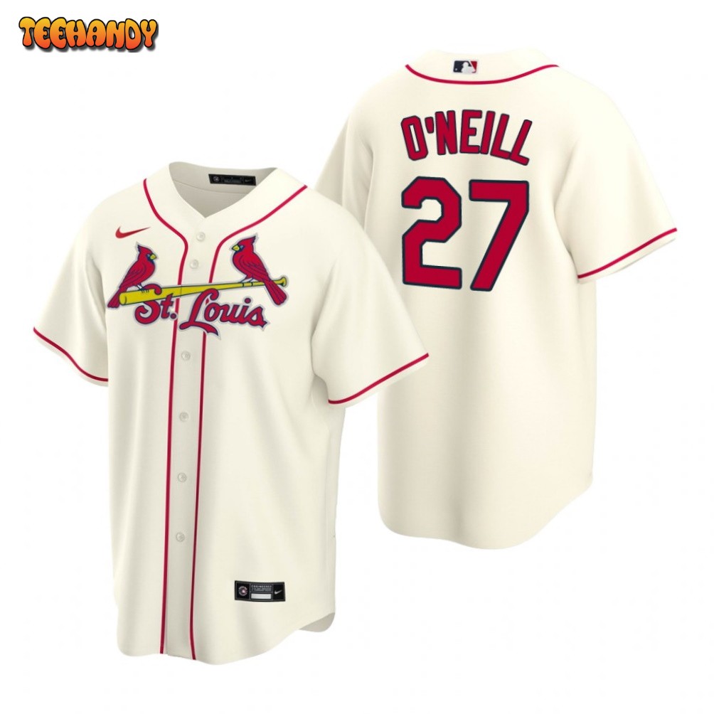 St. Louis Cardinals Tyler O’neill Cream Alternate Replica Jersey