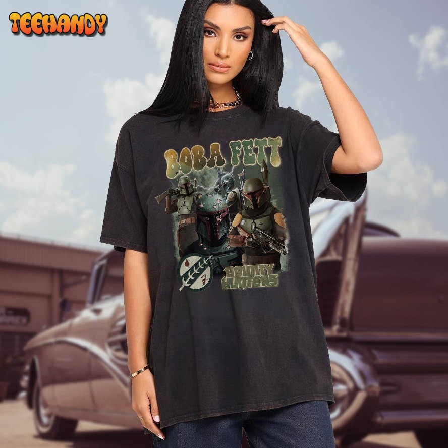 Star Wars Boba Fett Shirt Boba Fett Bounty Hunters Shirt The Mandalorian Shirt