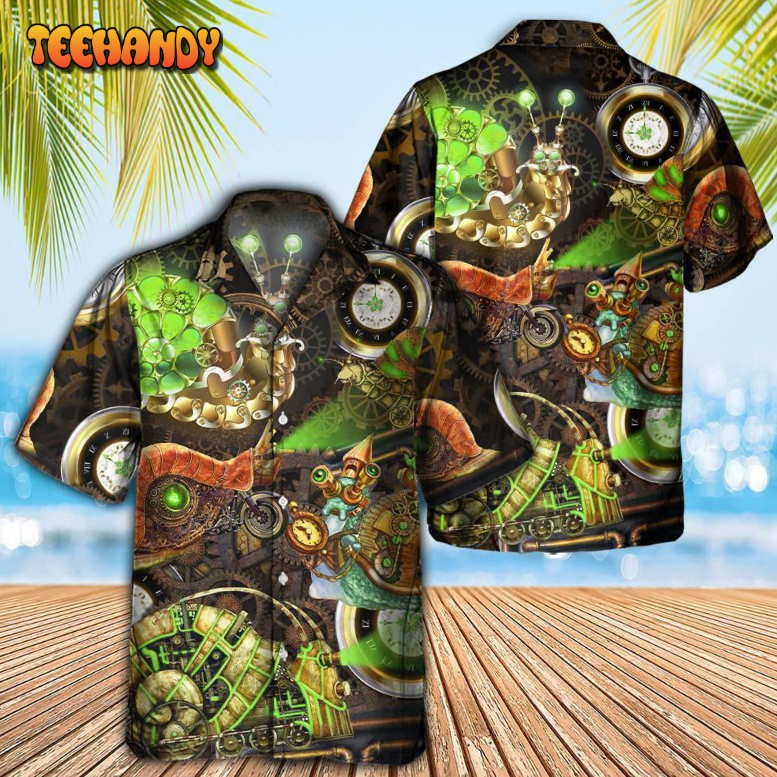 Steampunk Amazing Snail Hawaiian Shirt