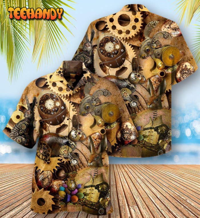 Steampunk Style Easter Enjoy Hawaiian Shirt