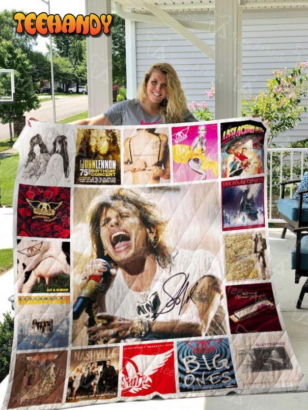 Steven Tyler 3D Customized Quilt Blanket