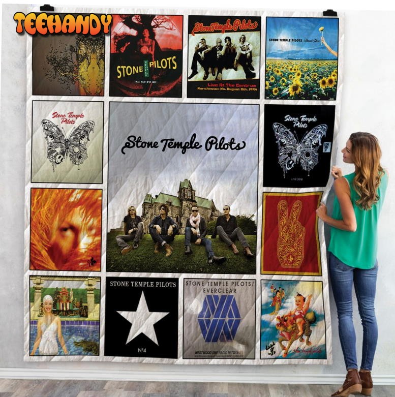 Stone Temple Pilots Albums For Fans Version 3D Quilt Blanket