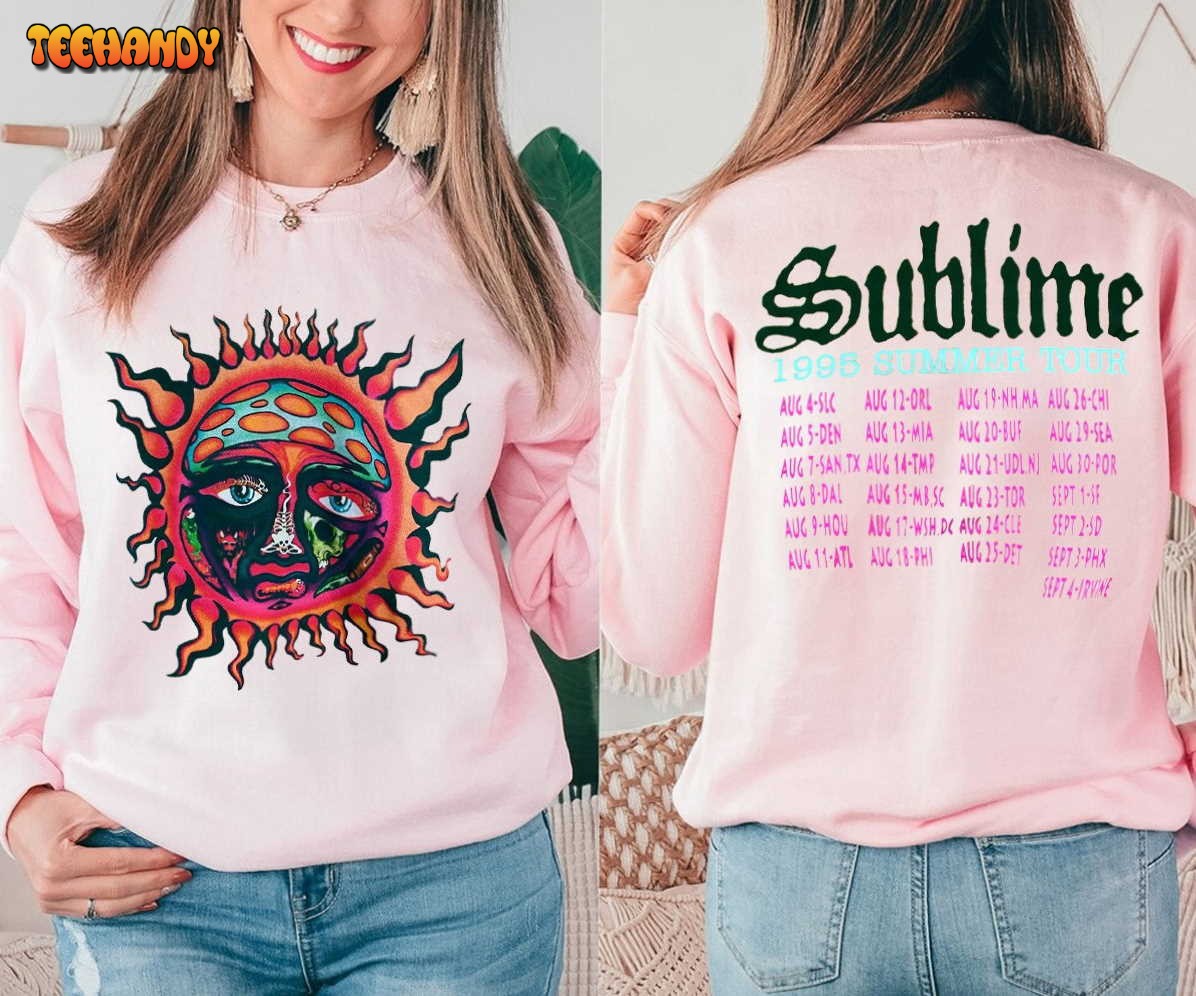 Sublime Endless Summer Tour 1995 T-Shirt, Sublime Summer Tour ’95 T-Shirt