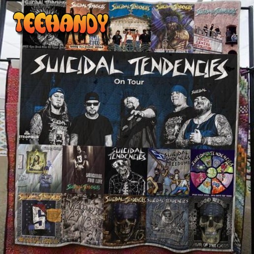 Suicidal Tendencies 3D Customized Quilt Blanket