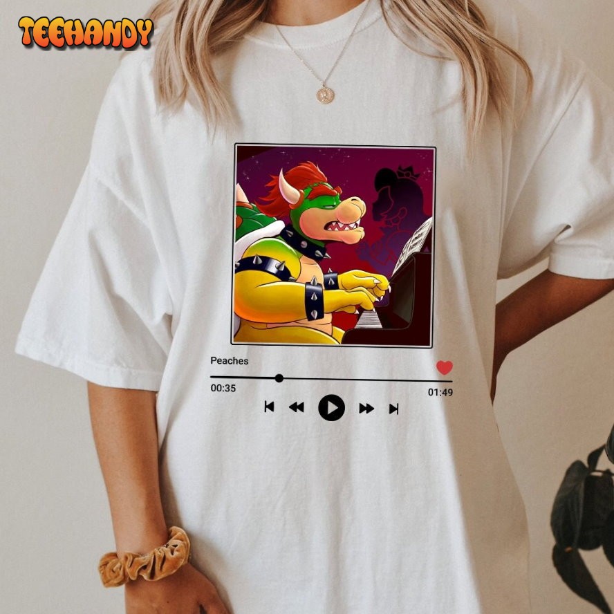 Super Mario Bowser Peaches Song Unisex T Shirt