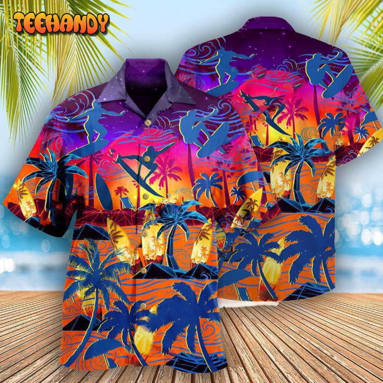 Surfing Make Your Own Waves Hawaiian Shirt