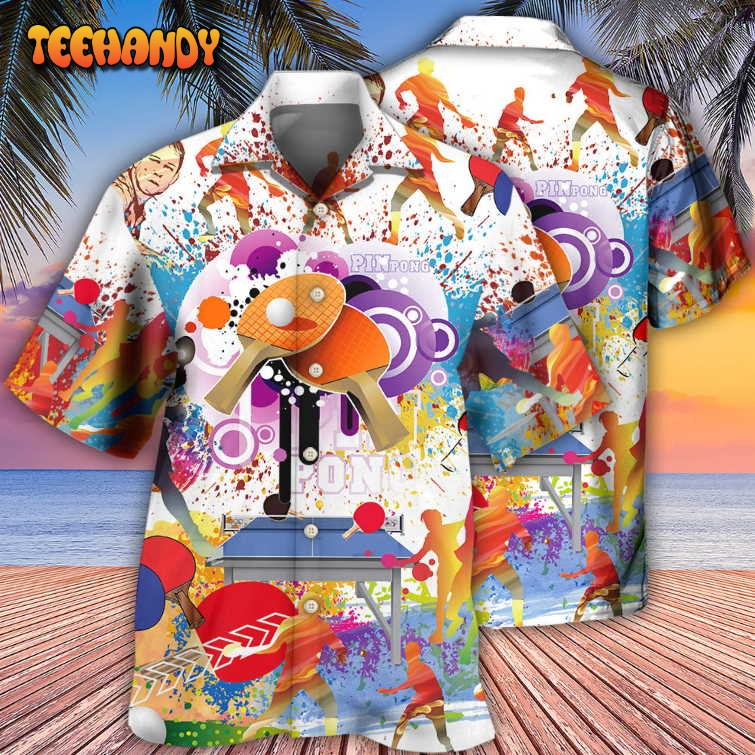 Table Tennis Is My Therapy Hawaiian Shirt