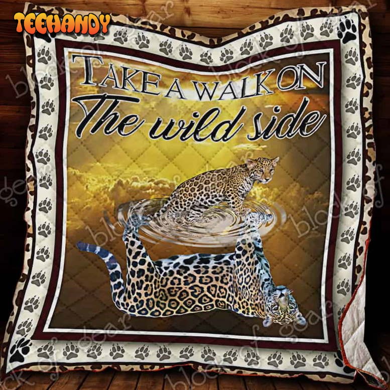 Take Walk On The Wild Side 3D Quilt Blanket