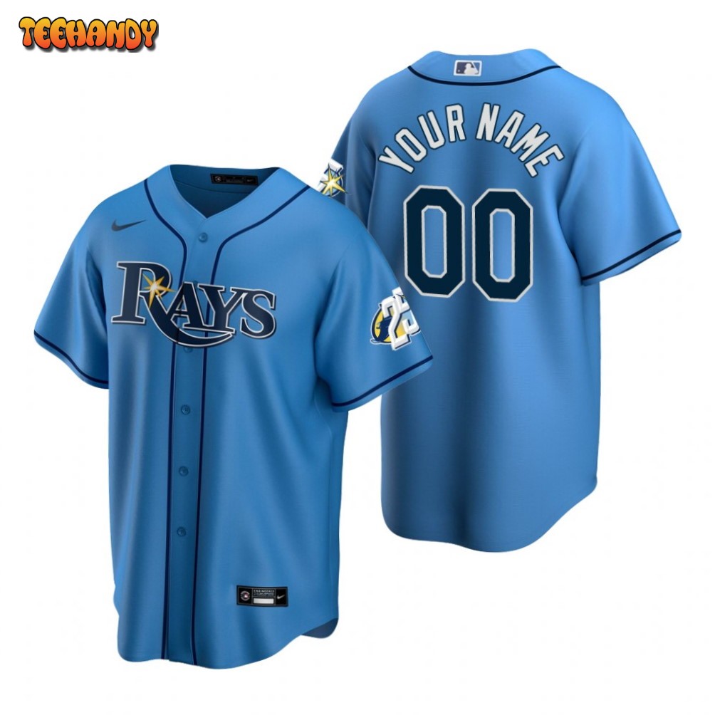 Men's Tampa Bay Rays Nike White Home Replica Custom Jersey